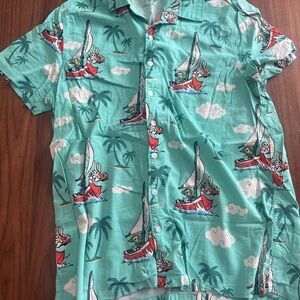 Legend of Zelda Button Up
